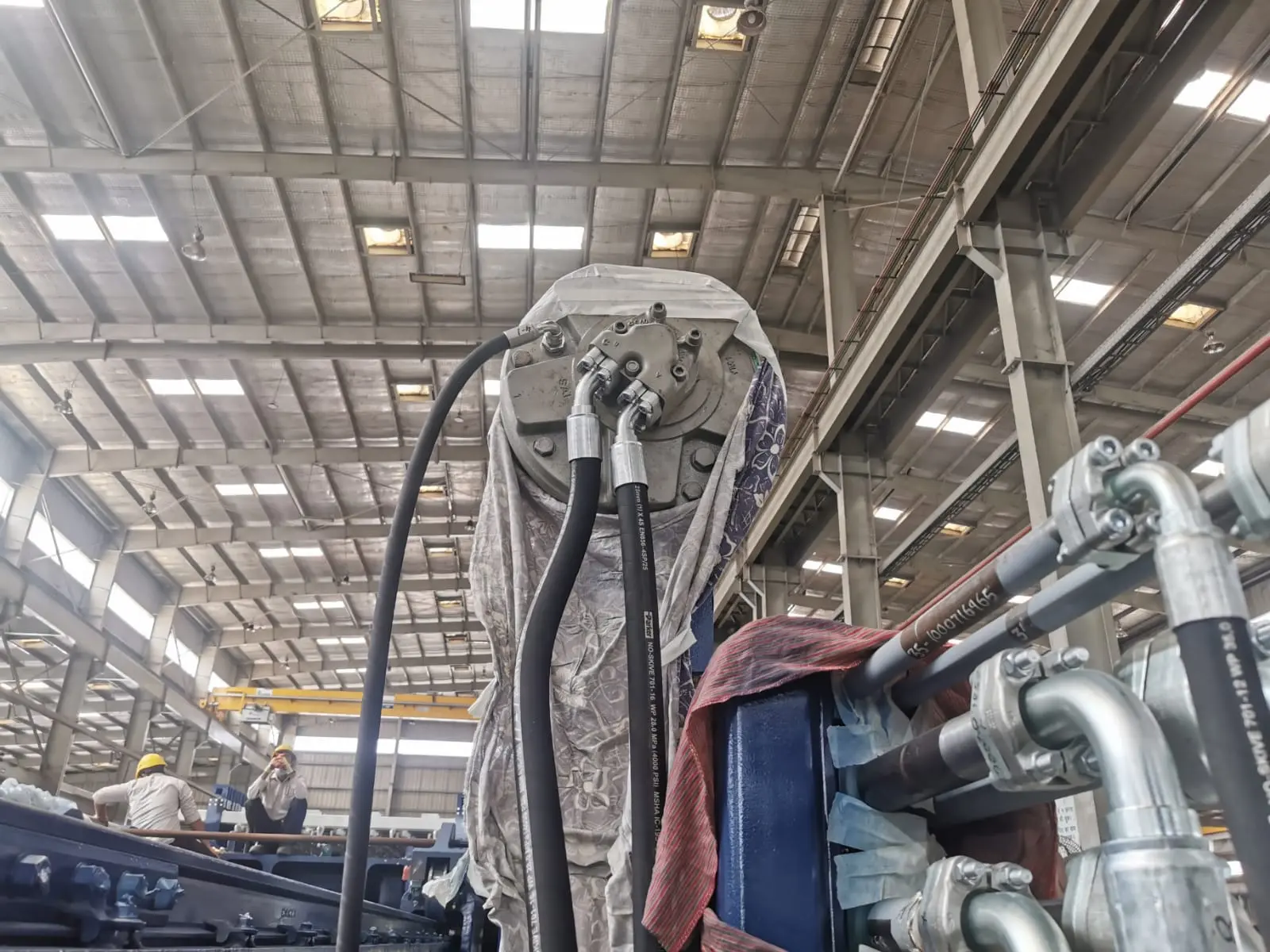 hydraulic motor of filter press